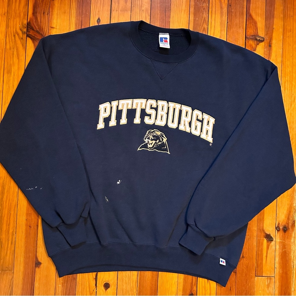 Vintage Pittsburgh University Panthers Crewneck Sweatshirt